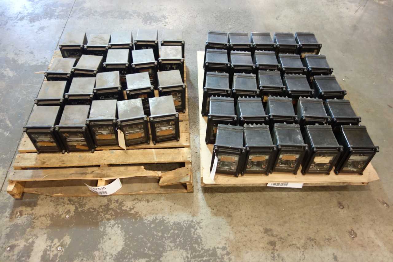 2 PALLETS OF ASSORTED TIME OVERCURRENT RELAY - AUTOMATION & CONTROLS