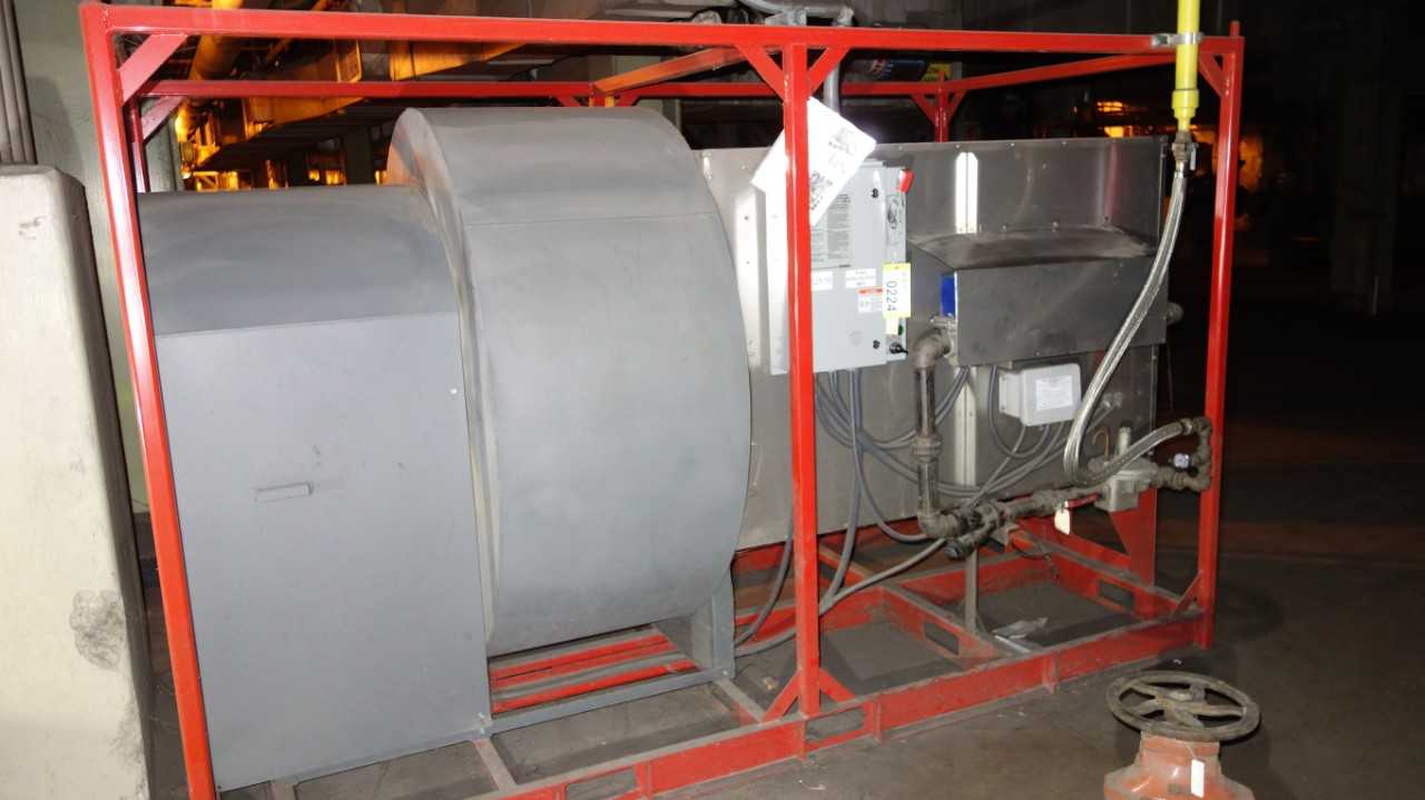 TOPP PORTABLE AIR SH-4000 SAFE-HEAT 4,000,000 BTU/HR CONSTRUCTION HEATER (DELAYED REMOVAL) - TOOL STORAGE