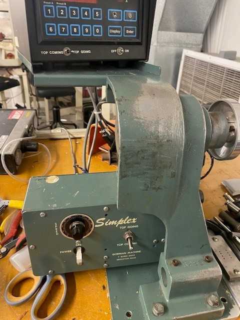 Simplex Winder Machine - Collierville, TN - MISCELLANEOUS