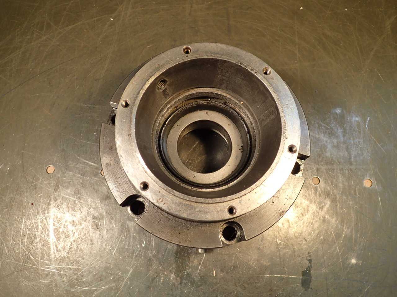 MicroCentric Collet Chuck: Hainbuch 65 6-1/2" OD Plain Back, Used Good Condition - HOLEMAKING TOOLS