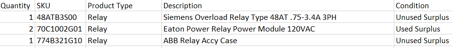 Quantity of 4x Assorted Relays - ELECTRICAL COMPONENTS Quantity of 4x Assorted Relays - ELECTRICAL COMPONENTS