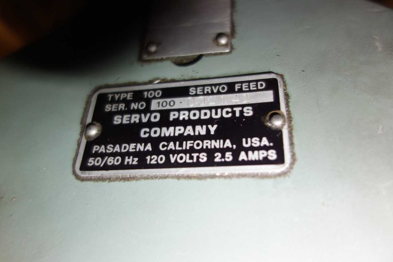 36" Mill Slide with Type 100 120V-AC Servo Feed - SERVO