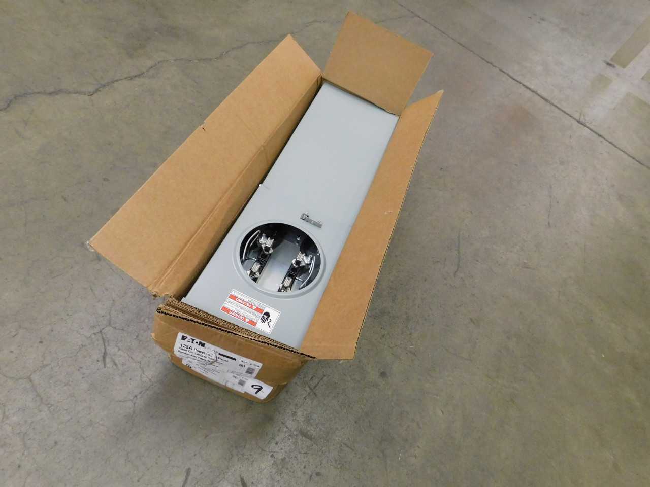 Lot of 2 Power Outlet Panels - ELECTRICAL PARTS
