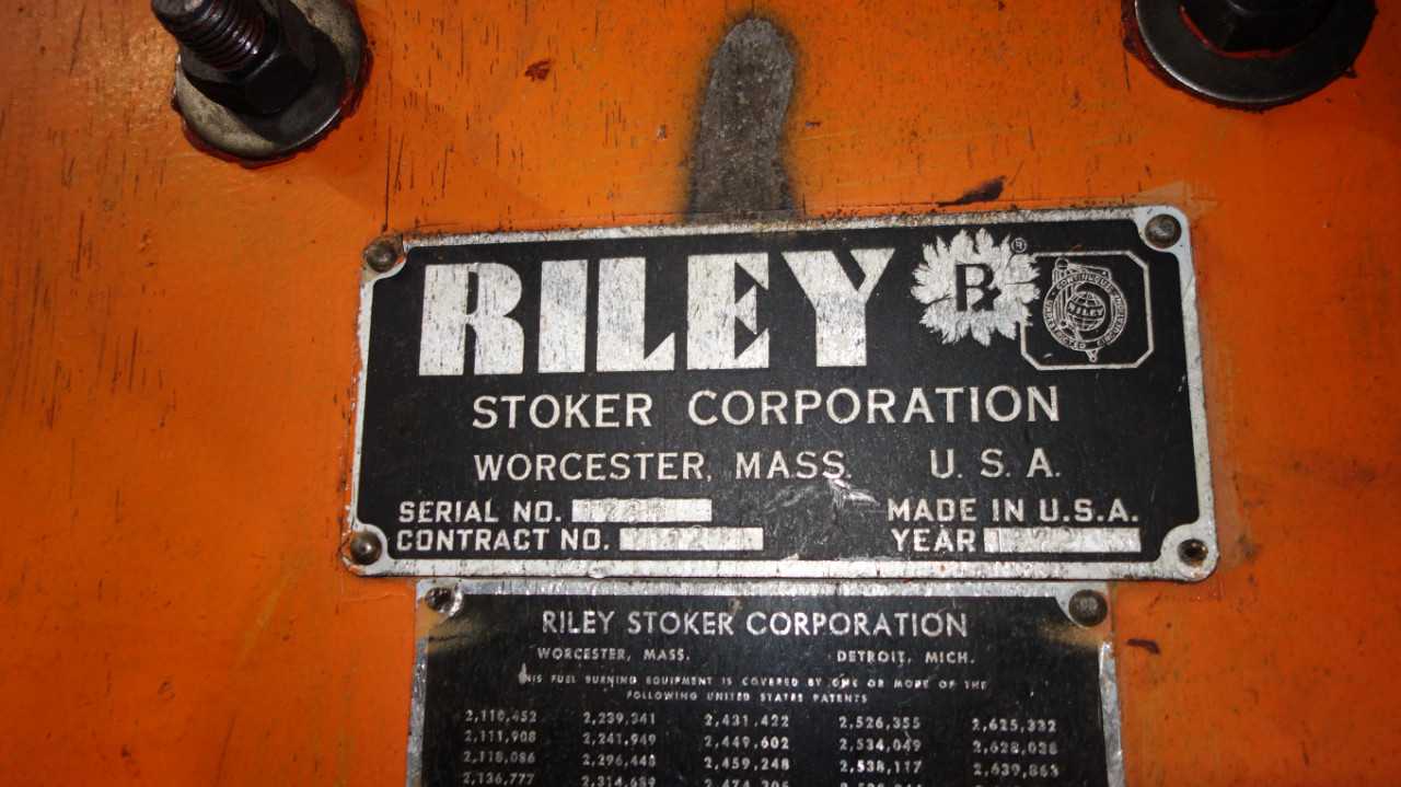 RILEY STOKER 556E PULVERIZER MILL 5B SER NO 1785 - MISCELLANEOUS