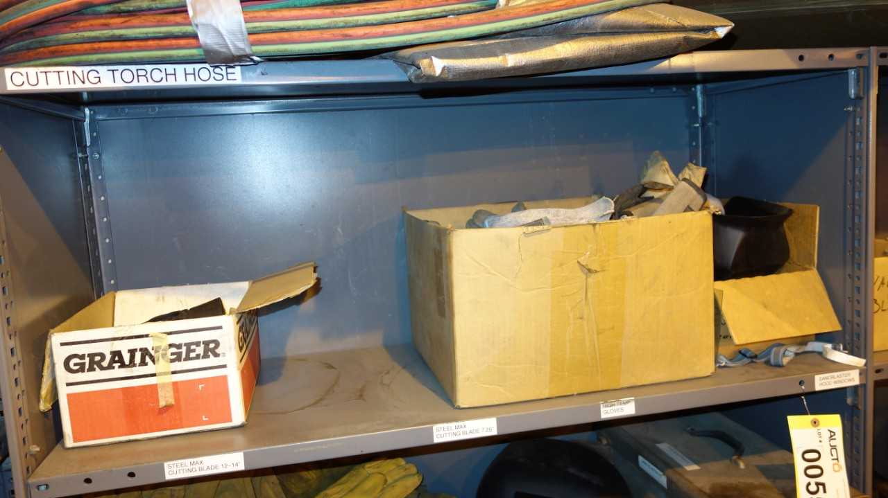 CONTENTS OF SHELF SECTION - MACHINING ACCESSORIES & TOOLING