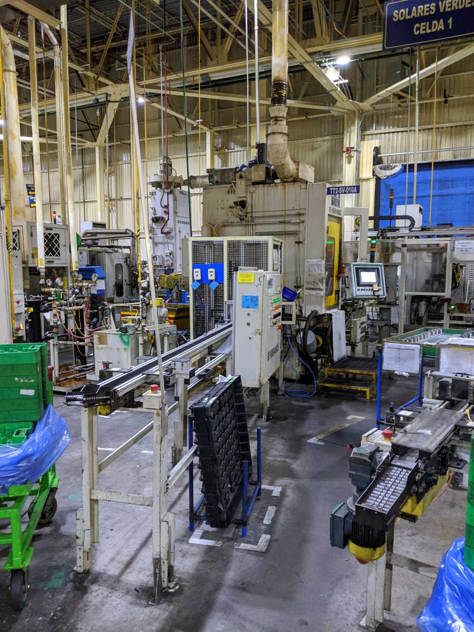 Sun Gear Machining Line (Solares Verdes) - MACHINING EQUIPMENT