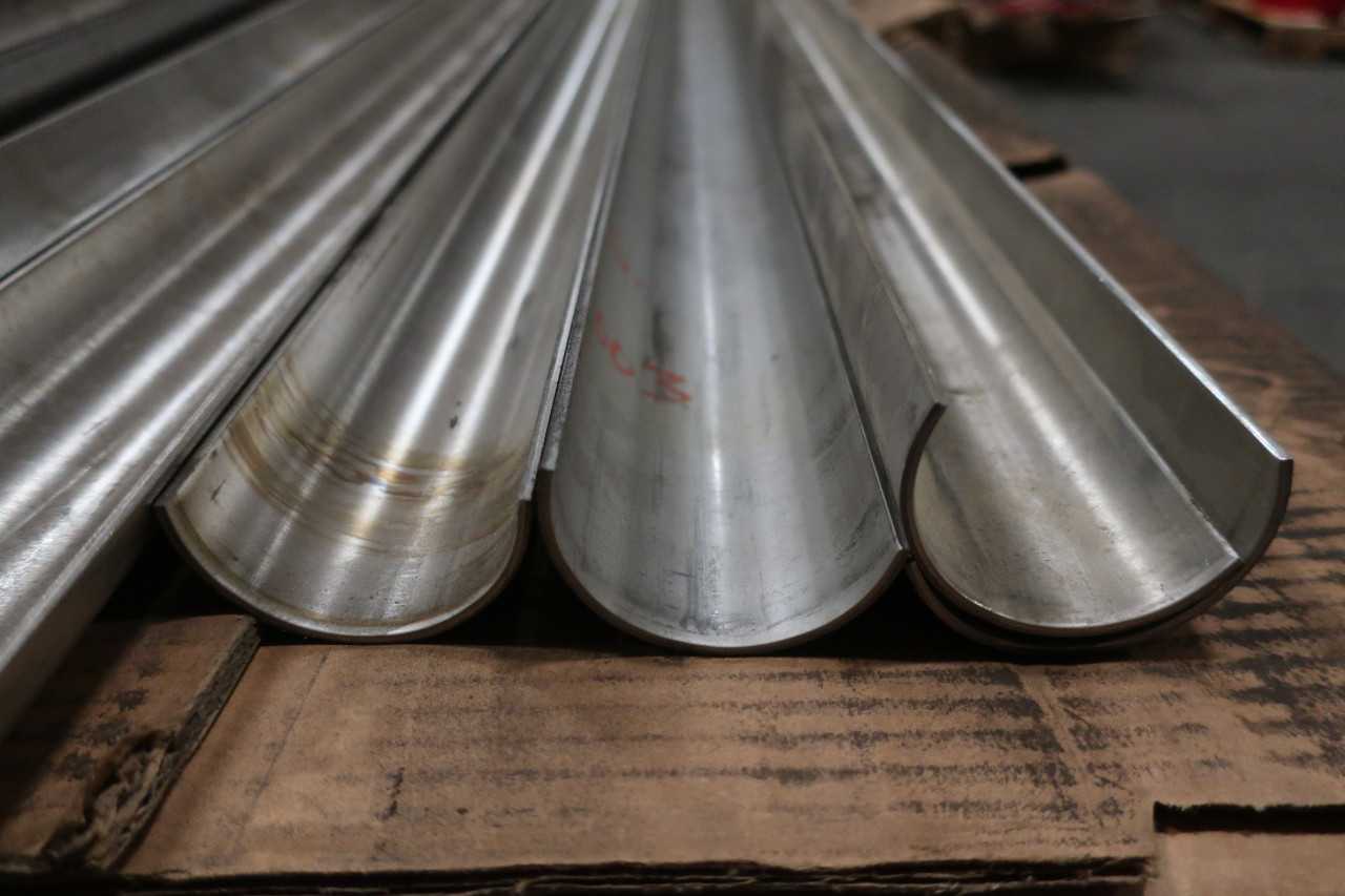 1 PALLET OF NEW STAINLESS BOILER TUBE EROSION SHEILDS - MISCELLANEOUS