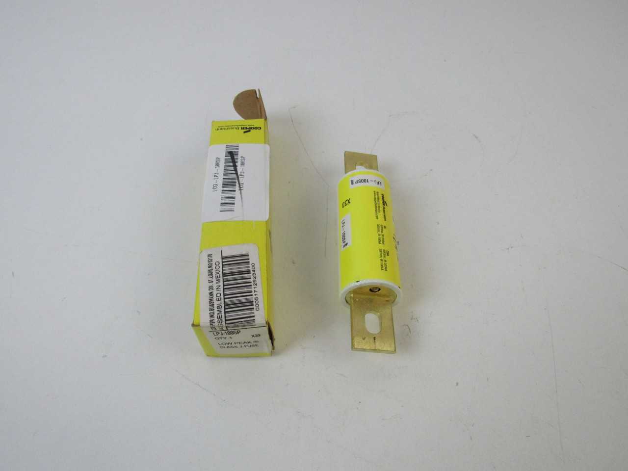 Lot of Quantity 12x LPJ-100SP Fuses - VALVES