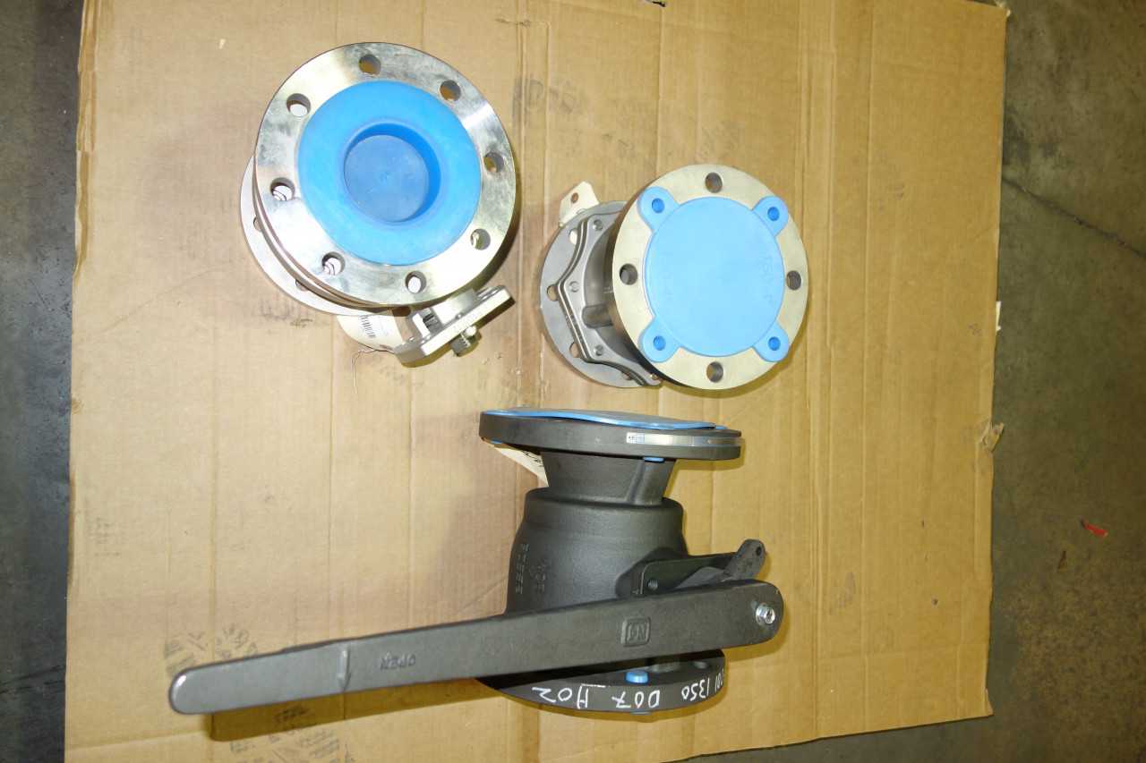 1 PALLET OF ASSORTED BALL VALVES, NELES JAMESBURY, SHARPE - BALL VALVE