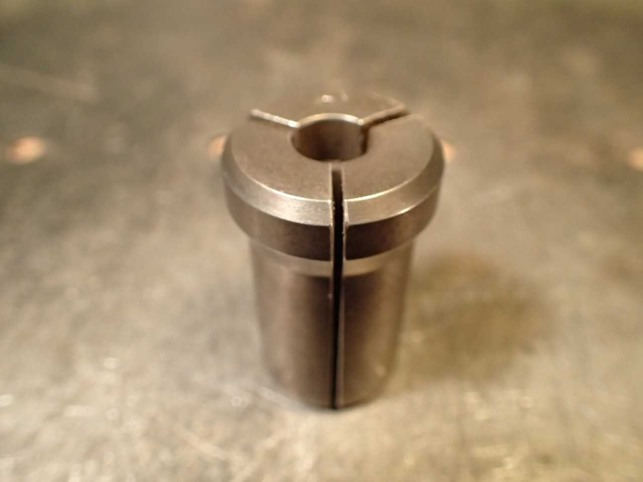 180-DA-NP Non-Pullout Double Angle Collet: 3/8" Round Smooth Used Good Condition - MACHINING ACCESSORIES & TOOLING