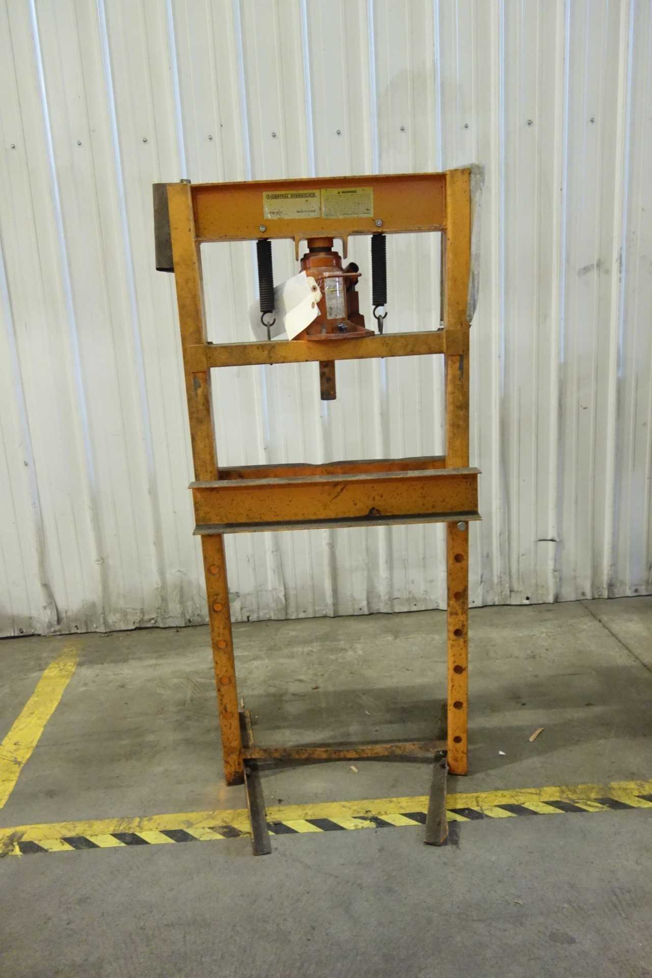CENTRAL HYDRAULICS 20 TON SHOP PRESS - PRESSES CENTRAL HYDRAULICS 20 TON SHOP PRESS - PRESSES