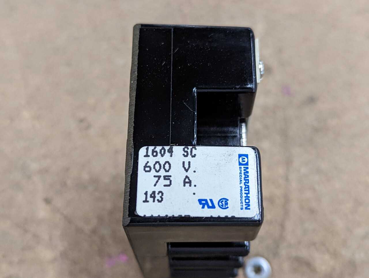 [Marathon - 180QTY] "1604 SC" 4P 75A Terminal Blocks - ELECTRICAL COMPONENTS