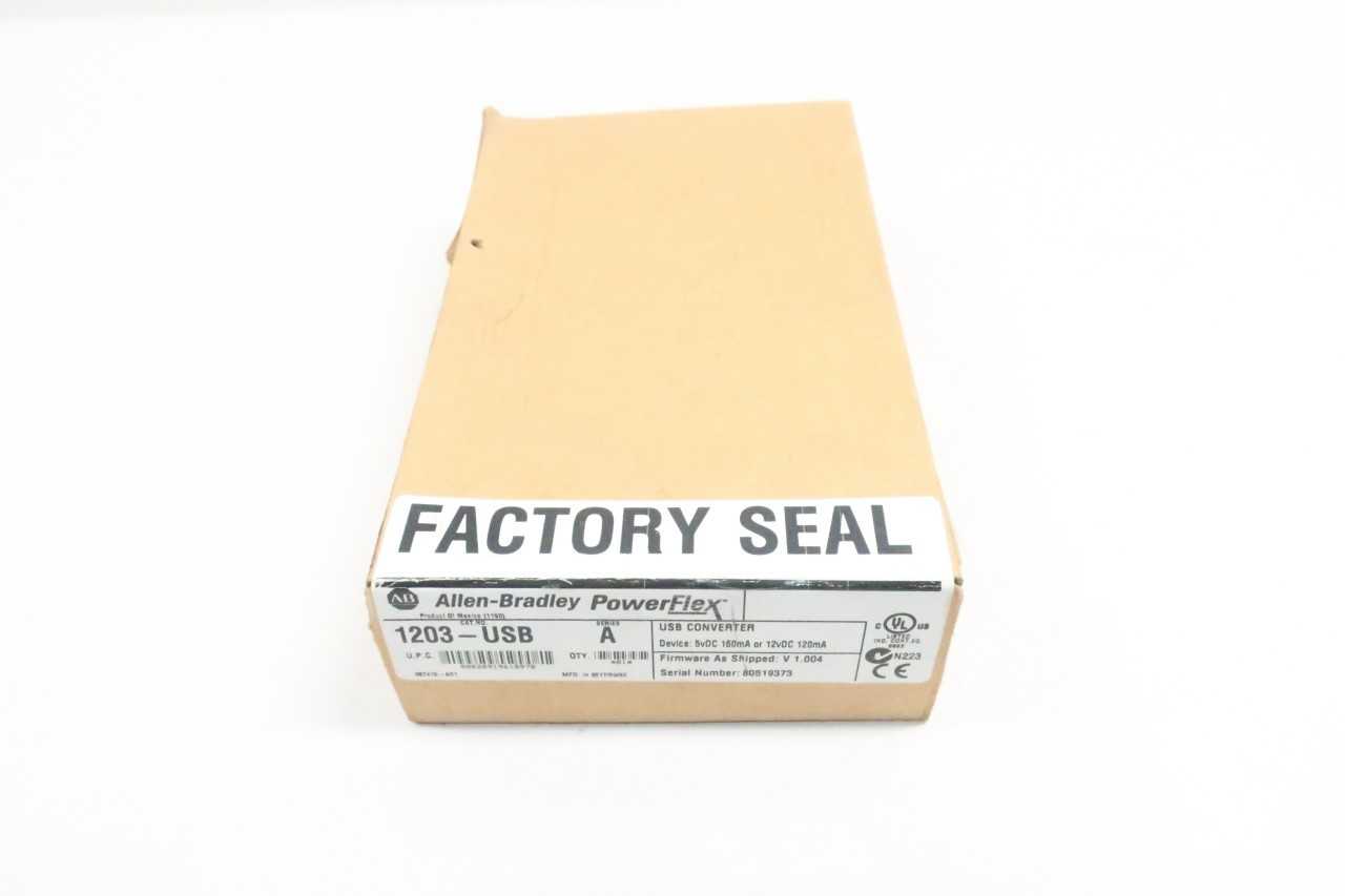 ALLEN BRADLEY 1203-USB USB CONVERTER - AUTOMATION & CONTROLS