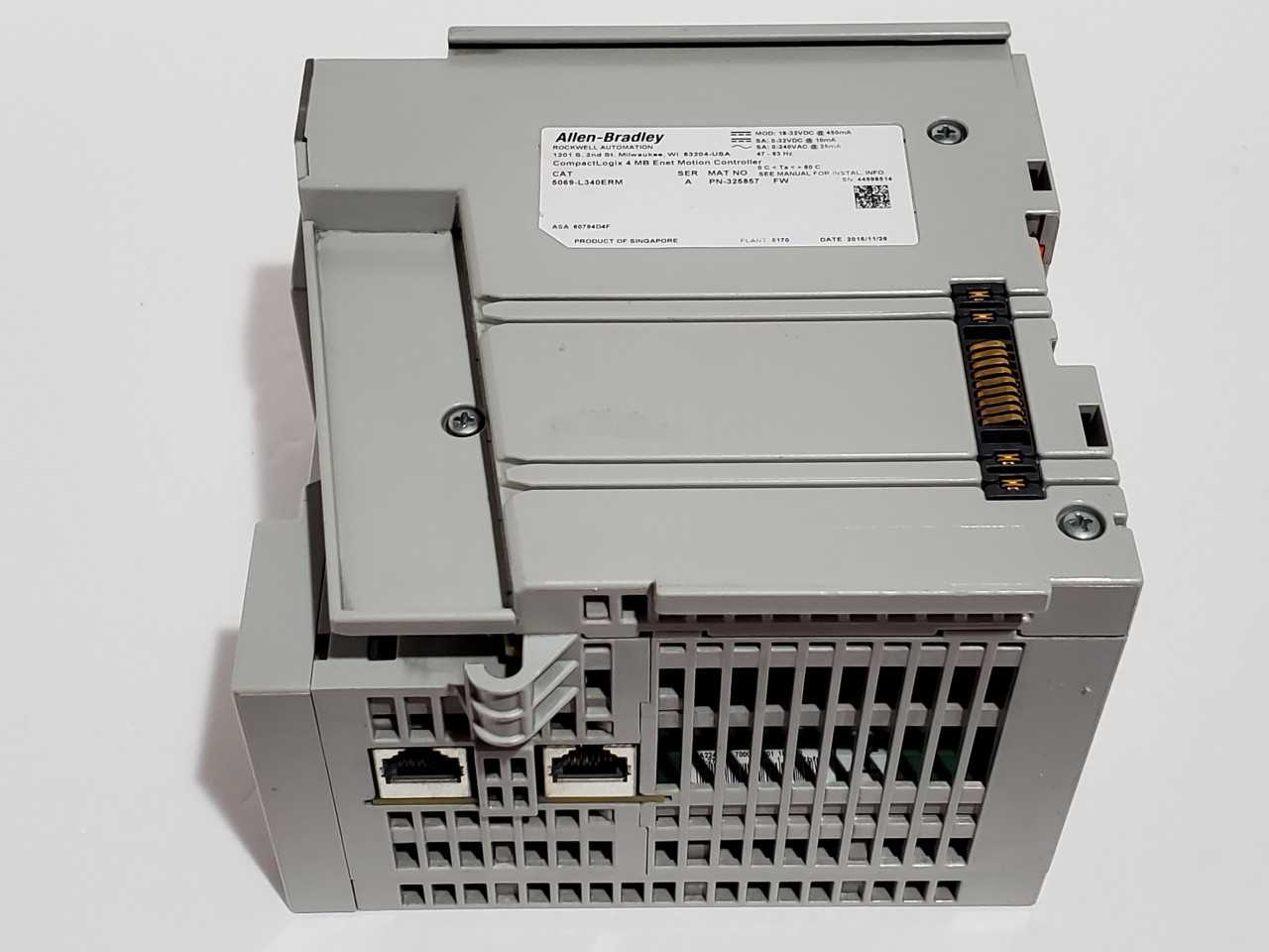 Allen Bradley CompactLogix 5069-L340ERM - AUTOMATION & CONTROLS