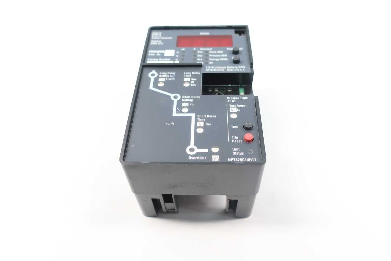 CUTLER HAMMER S93LS DIGITRIP RMS 910 STATE TRIP UNIT - SWITCHGEAR