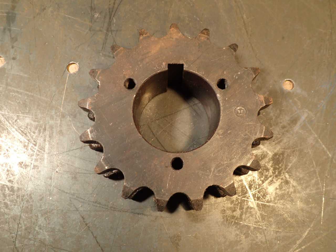 Browning D60P17 #60 2-Strand Chain Sprocket:17-Tooth QD Bushing Bore: NOS Unused - ROLLER CHAIN