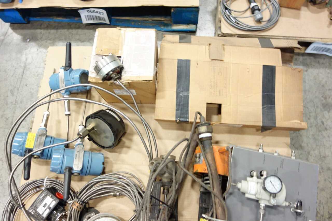 3 PALLETS OF ASSORTED INSTRUMENTATION - INSTRUMENTATION