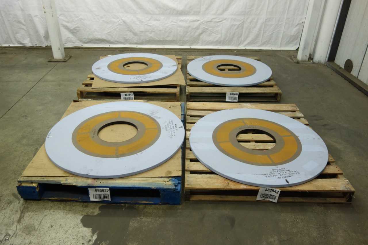 LOT OF 4 CXY80 M+7 V104S 3000M/MIN W0590B GRINDING WHEEL - GRINDING MACHINES