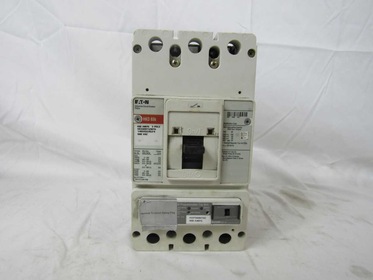 Quantity of 1x HKD3400T52WPN MCCB/Molded Case Circuit Breaker - CIRCUIT BREAKERS Quantity of 1x HKD3400T52WPN MCCB/Molded Case Circuit Breaker - CIRCUIT BREAKERS