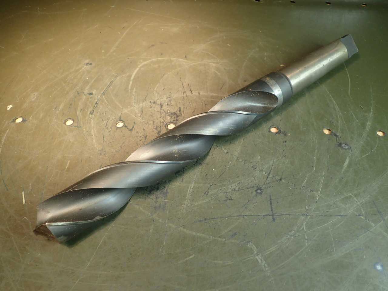 National 1-13/32" 1.4062" HSS Drill Bit 15" OAL Morse Taper #4 Shank MT4 4MT USA - MACHINING EQUIPMENT PARTS