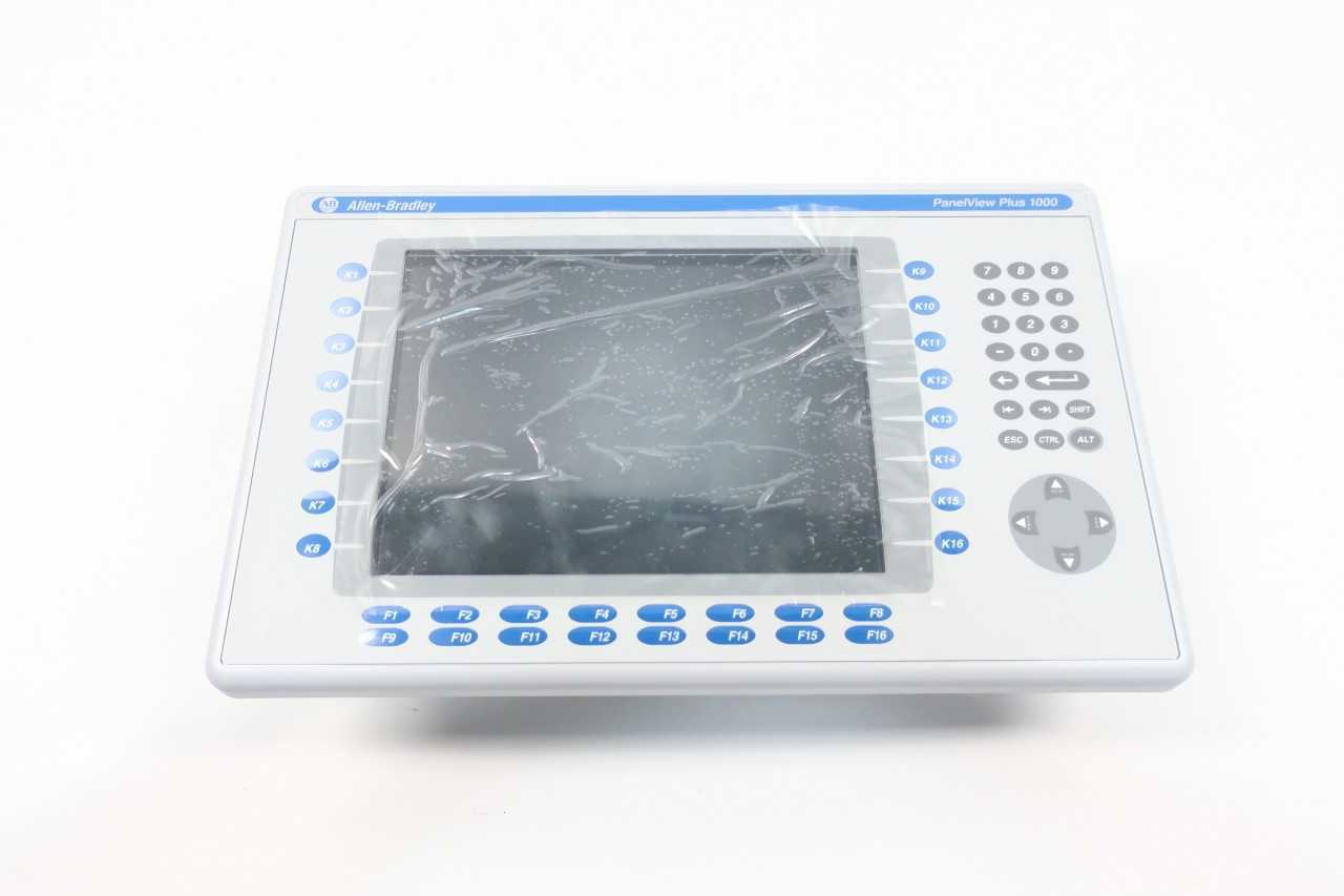 ALLEN BRADLEY 2711P-RDK10C PANELVIEW OPERATOR INTERFACE PANEL - AUTOMATION & CONTROLS