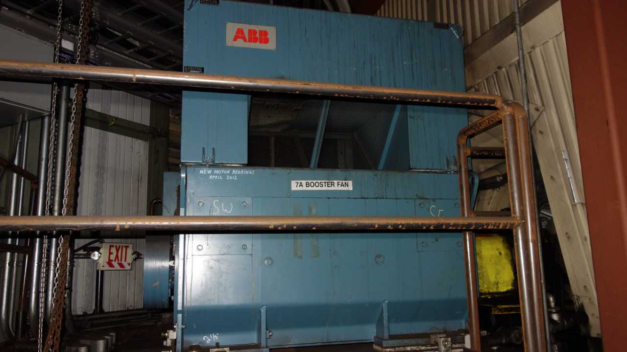 ABB AMA 500L8D BAH 1700HP MOTOR 2300V 895RPM - ELECTRIC MOTORS