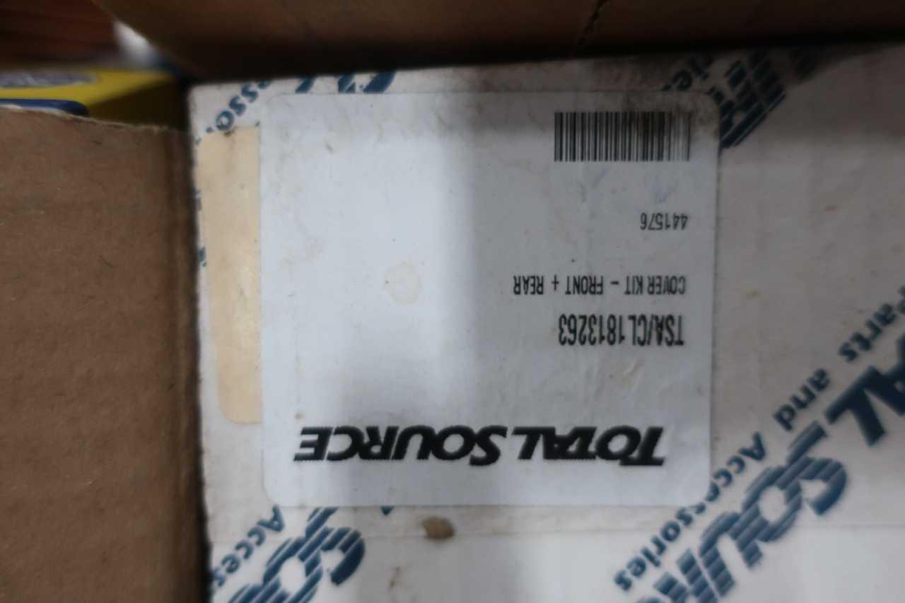 PALLET OF ASSORTED HEAVY EQUIPMENT PARTS AND ACCESSORIES - CONSTRUCTION