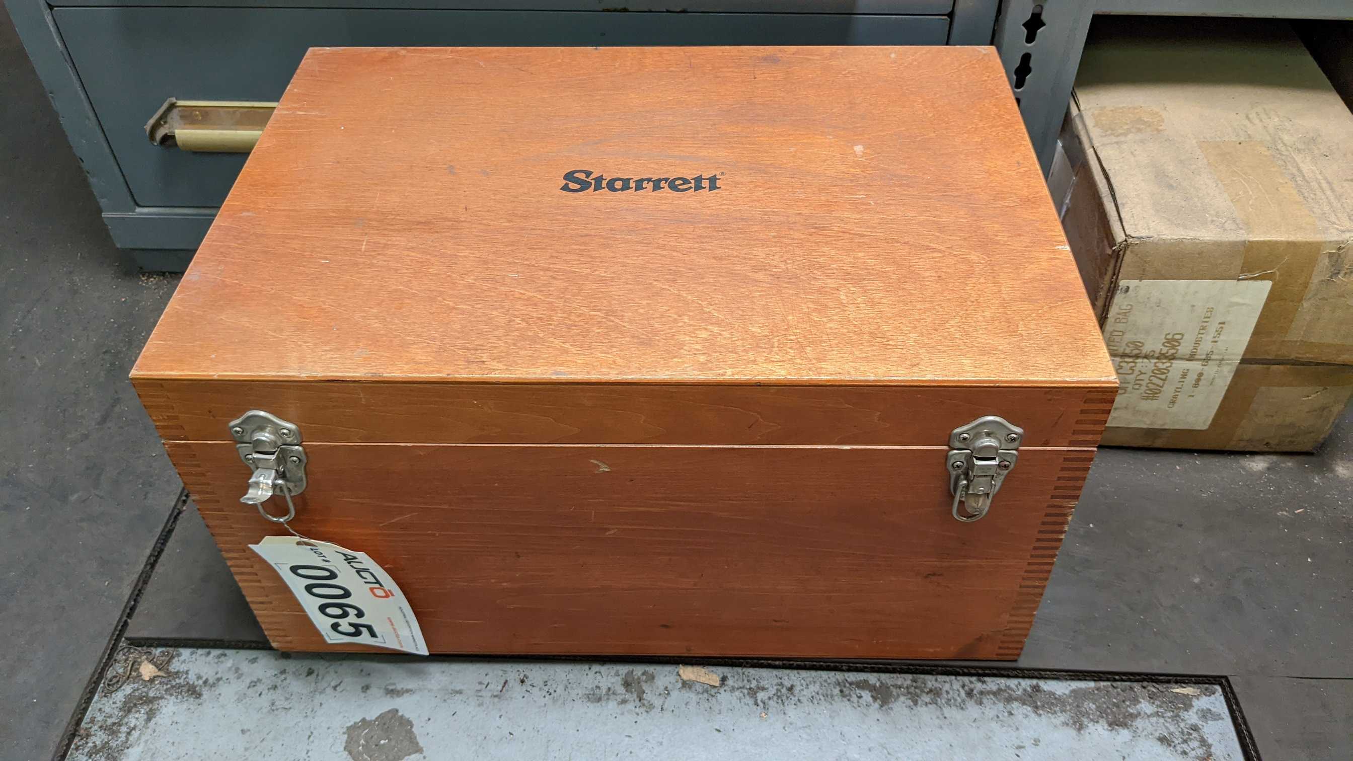 STARRETT MICROMETER SET - MACHINING ACCESSORIES & TOOLING STARRETT MICROMETER SET - MACHINING ACCESSORIES & TOOLING