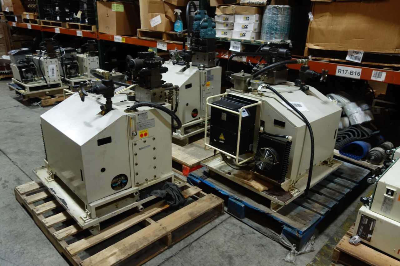 LOT OF 3 DAIKIN SUPER UNIT SUT10S80L07 10 F HYDRAULIC PUMP SYSTEMS - HYDRAULIC PUMP