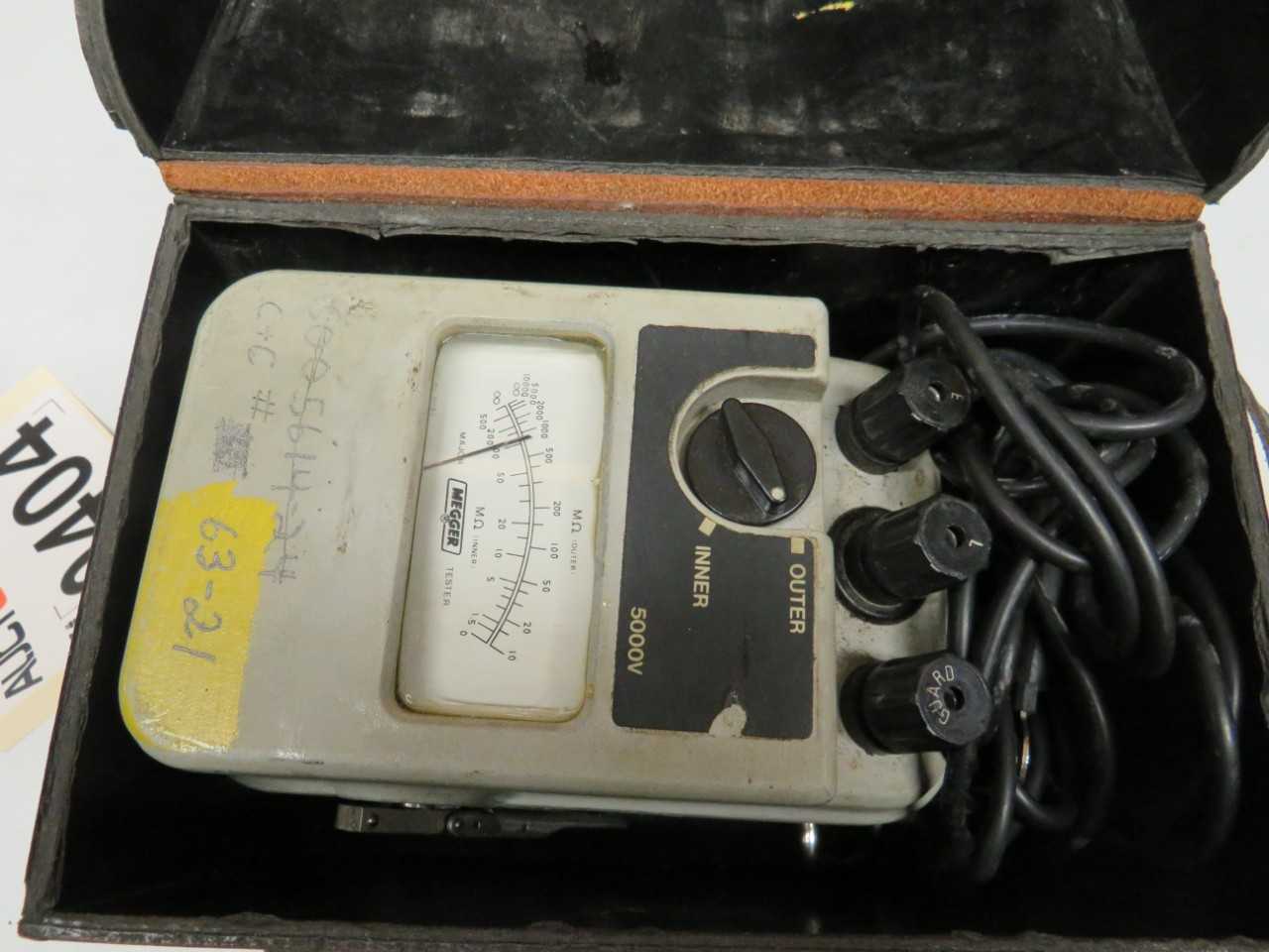 MEGGER 5000V METERMASTER - ELECTRICAL COMPONENTS