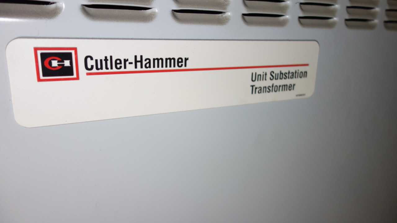 CUTLER HAMMER 1500KVA 2300V-AC 480V-AC AA DRY TYPE TRANSFORMER (DELAYED REMOVAL) - CONTROL TRANSFORMERS