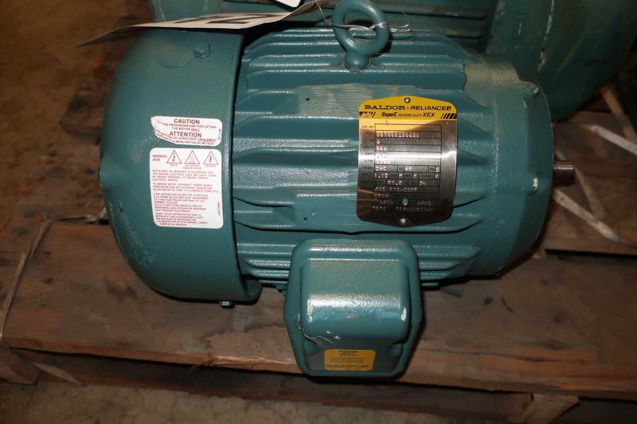 BALDOR 06H995X29461 MOTOR 550V 5HP 1760RPM 3PH 56C - ELECTRIC MOTORS