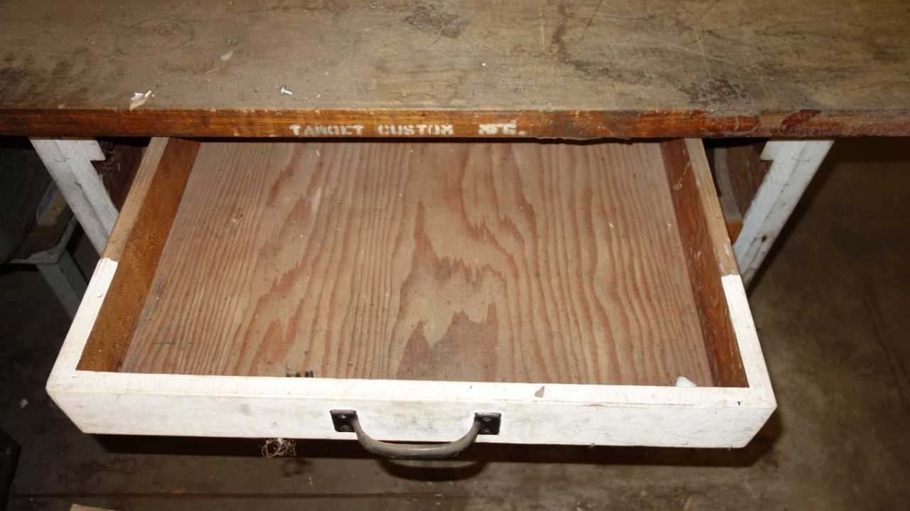 WOODEN WORK TABLE DESK - PLANT & FACILITY