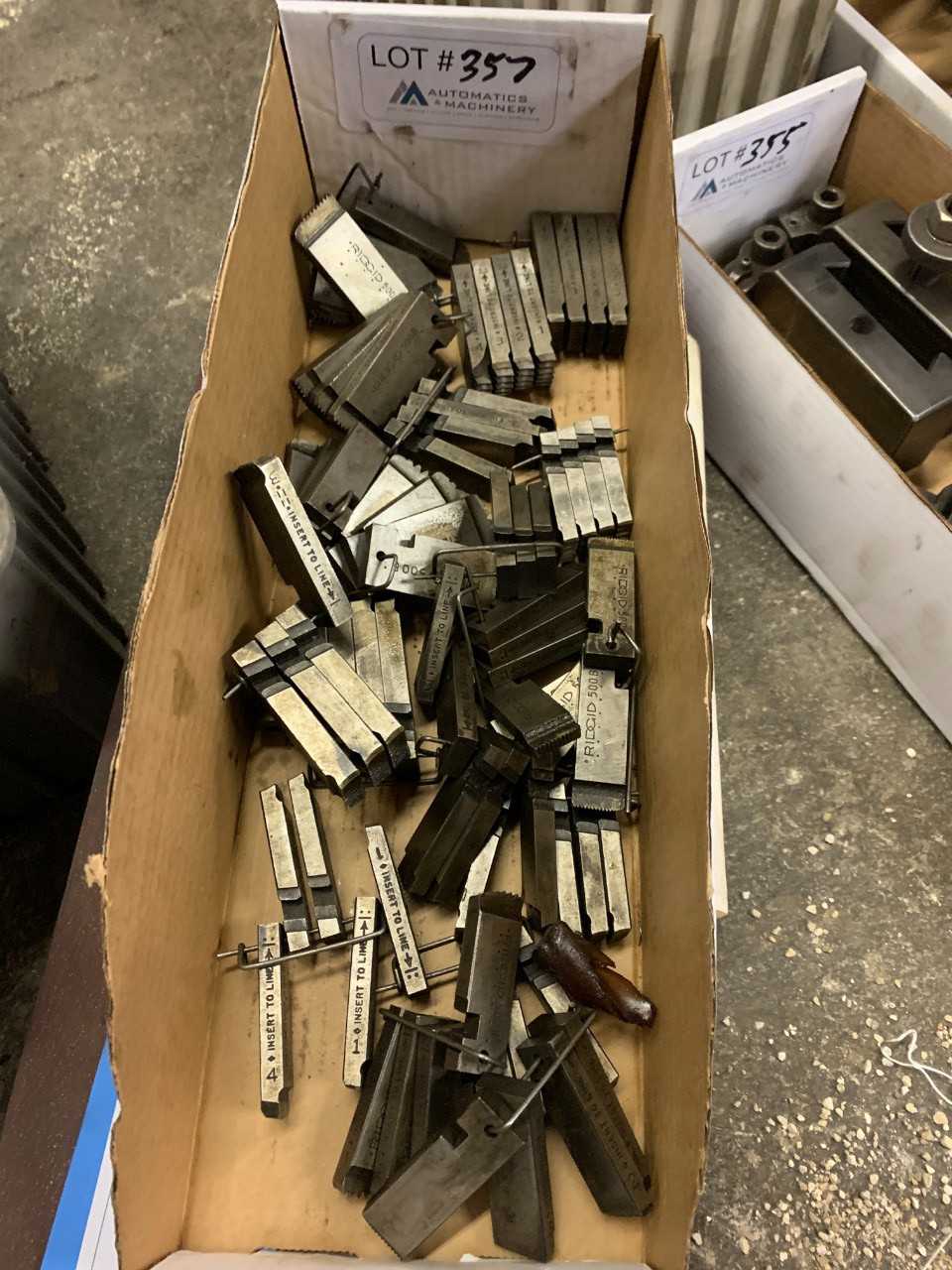 Ridgid Cutting Dies - HAND TOOLS