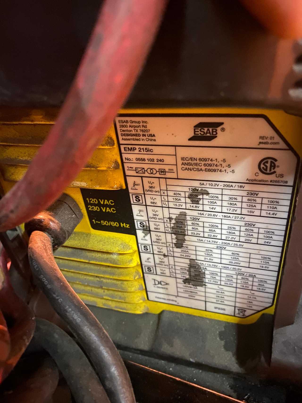ESAB All in one welder - WELDING EQUIPMENT