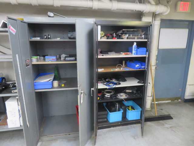 Cabinet and Contents (2) Lot - MISCELLANEOUS