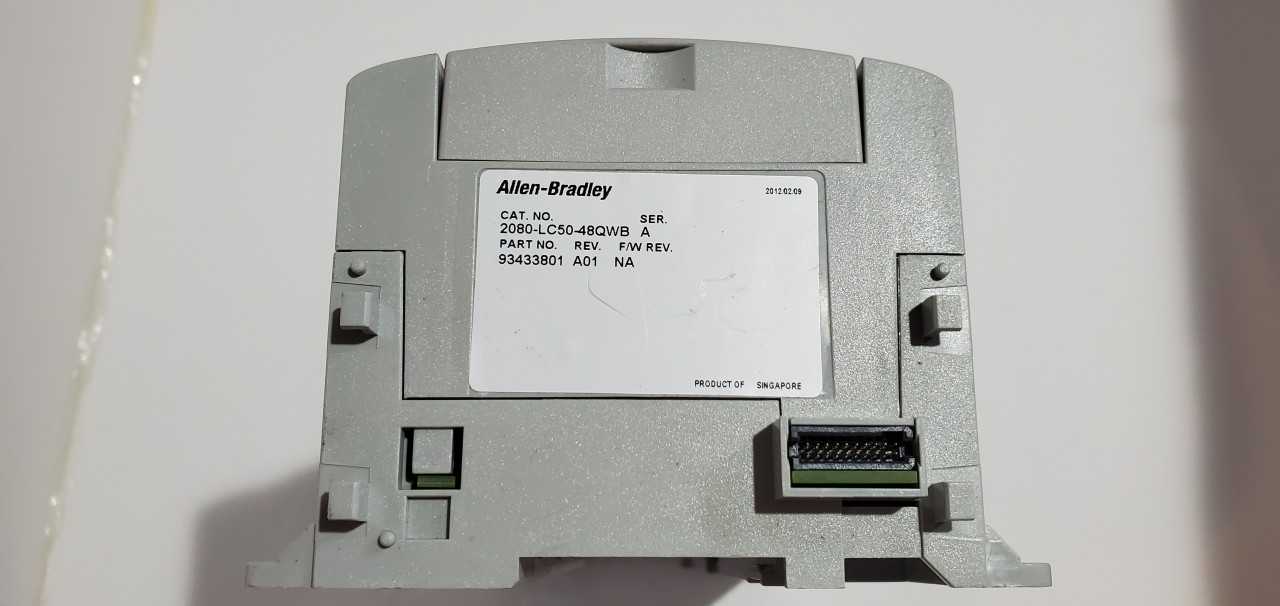 Allen Bradley Micro 850 2080-LC50-48QWB PLC - AUTOMATION & CONTROLS