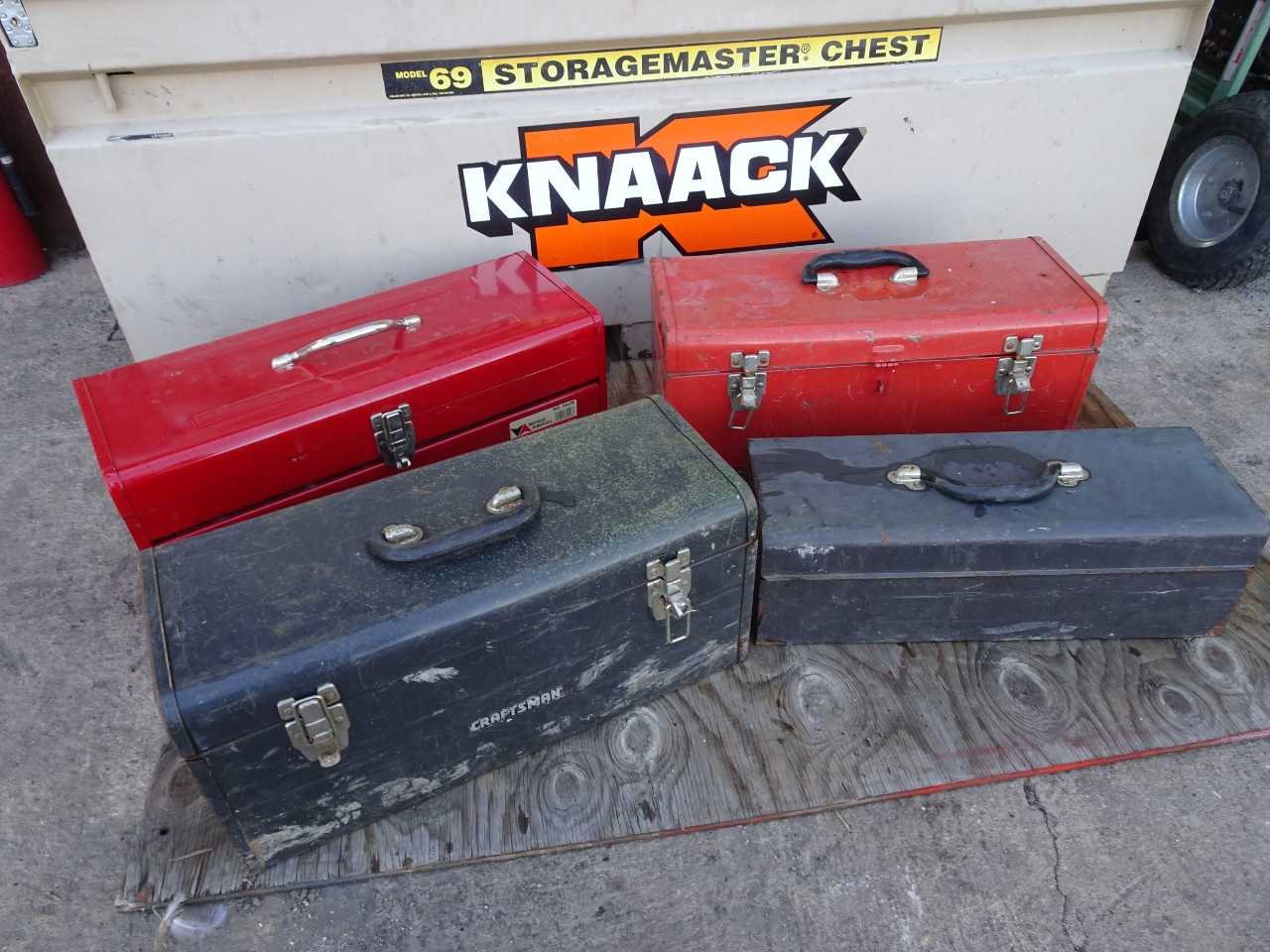 LOT OF toolboxes - ELECTRIC POWER TOOLS