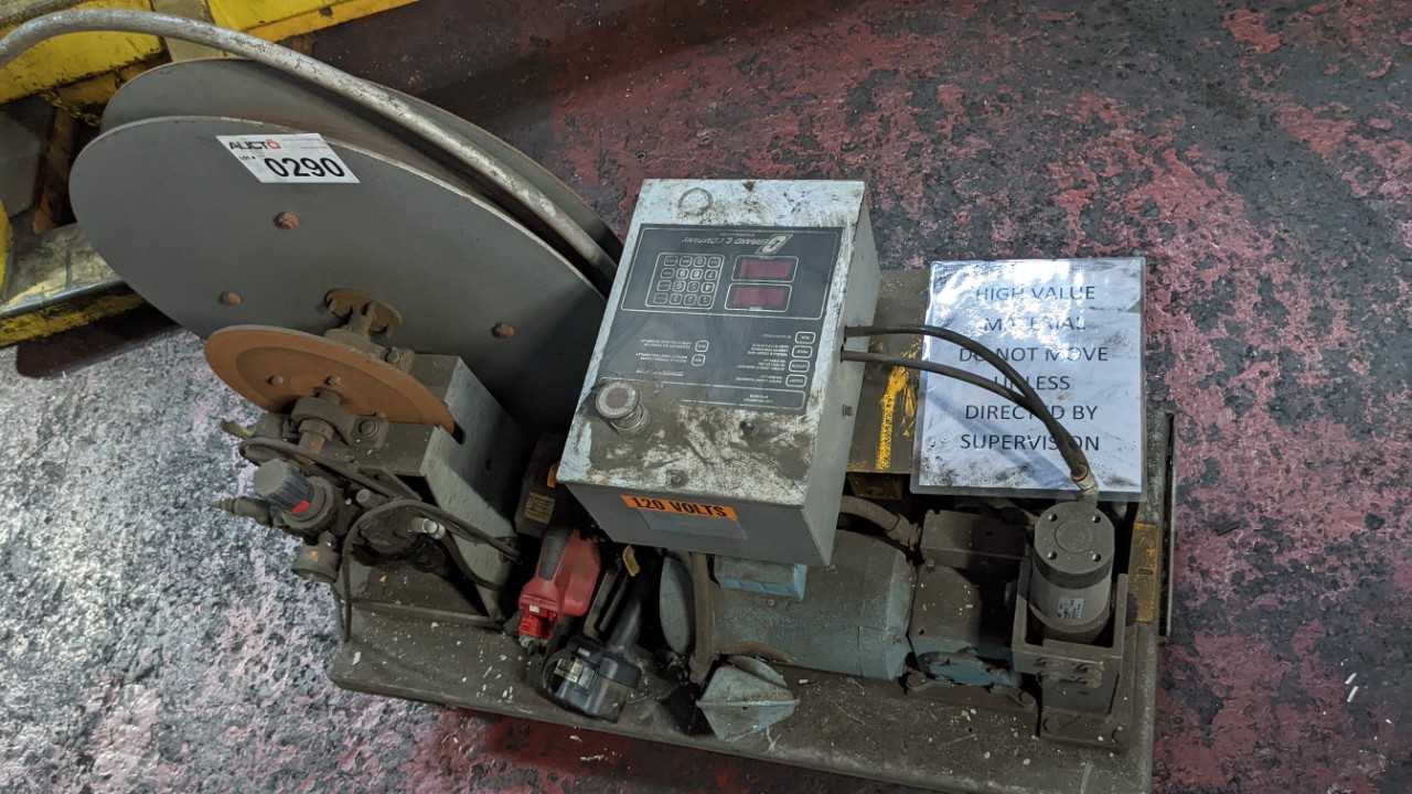 Gerrard and company strapping machine model 440SS 120 VAC SINGLE phase full load amps 7.0 - MATERIAL HANDLING