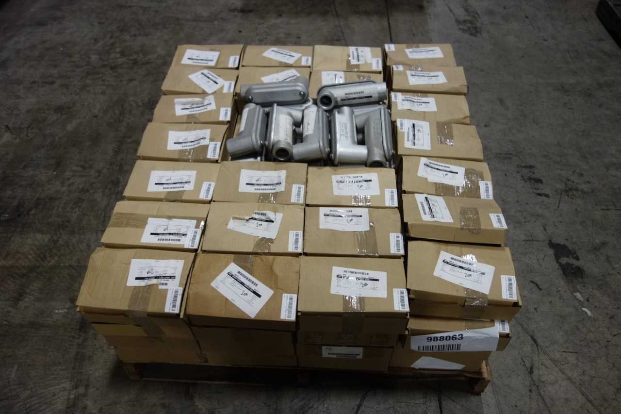 PALLET OF ASSORTED CROUSE HINDS - CONDUIT FITTING