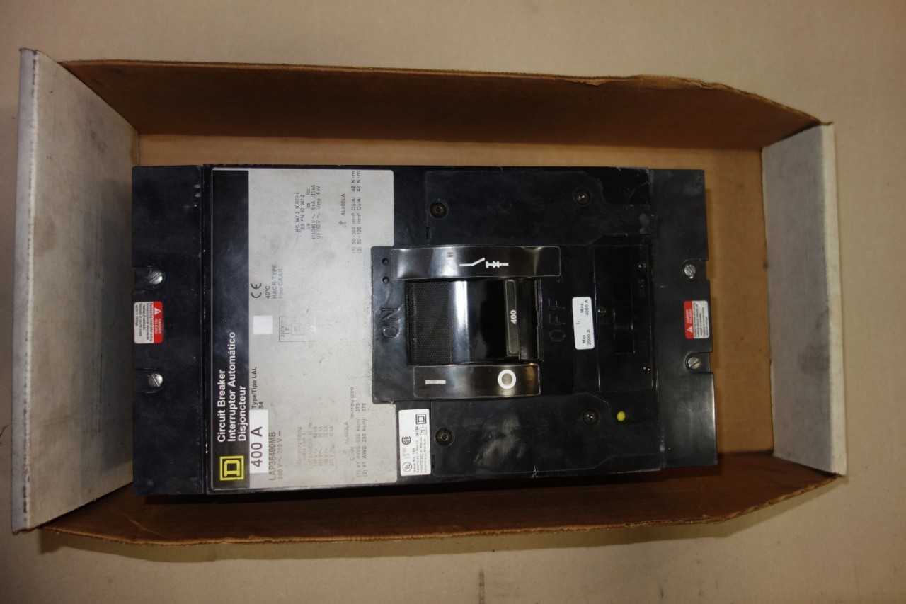SQUARE D LAP36400MB 400A CIRCUIT BREAKER - CIRCUIT BREAKERS