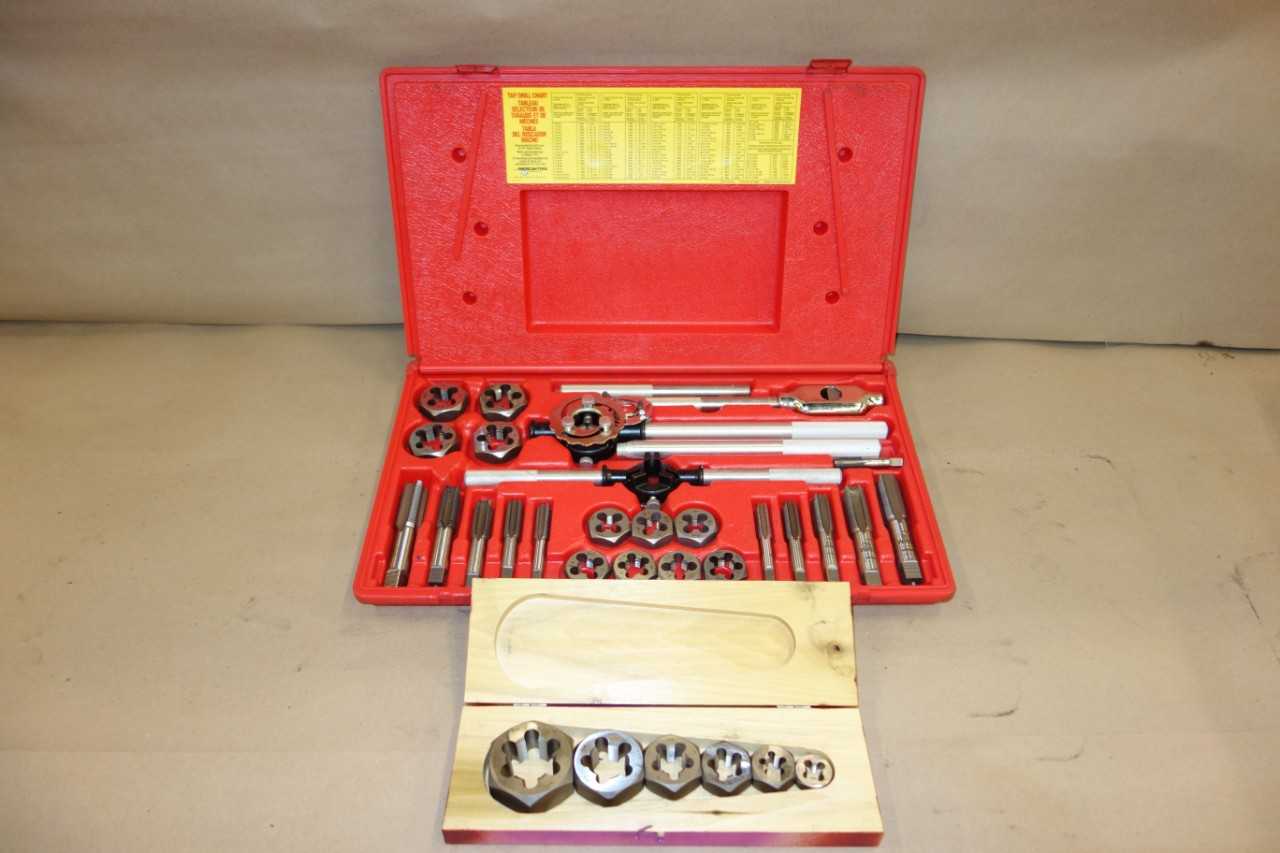 LOT OF 2 TAP & DIE SETS - ELECTRIC POWER TOOLS