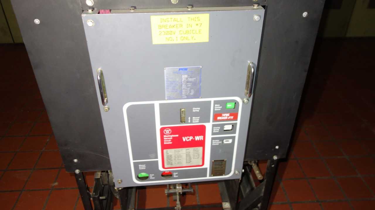 WESTINGHOUSE 50VCP-WR18 2000A 4.76KV SWITCHGEAR AIR CIRCUIT BREAKER - SWITCHGEAR