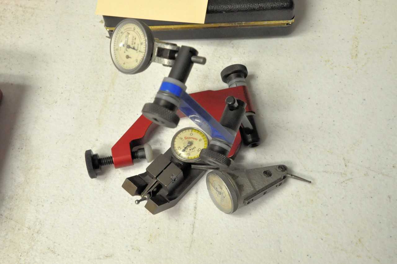 Lot-(3) Small Dial Force Indicators - ELECTRIC POWER TOOLS