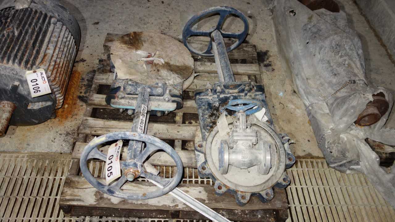 1 PALLET OF 12IN FABRI-VALVE STAINLESS BUTTERFLY VALVES W/ 2IN VALVE - VALVES
