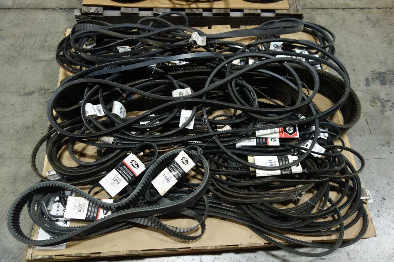 2 PALLETS OF ASSORTED V-BELTS - BELTS