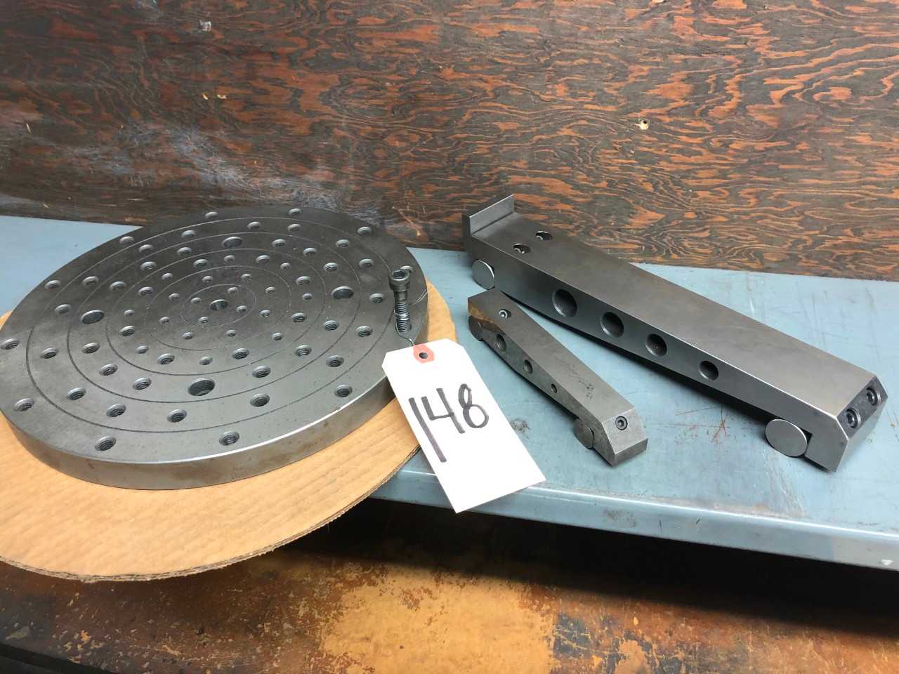 Sine & Round Drilled & Tapped Plate - MACHINING ACCESSORIES & TOOLING