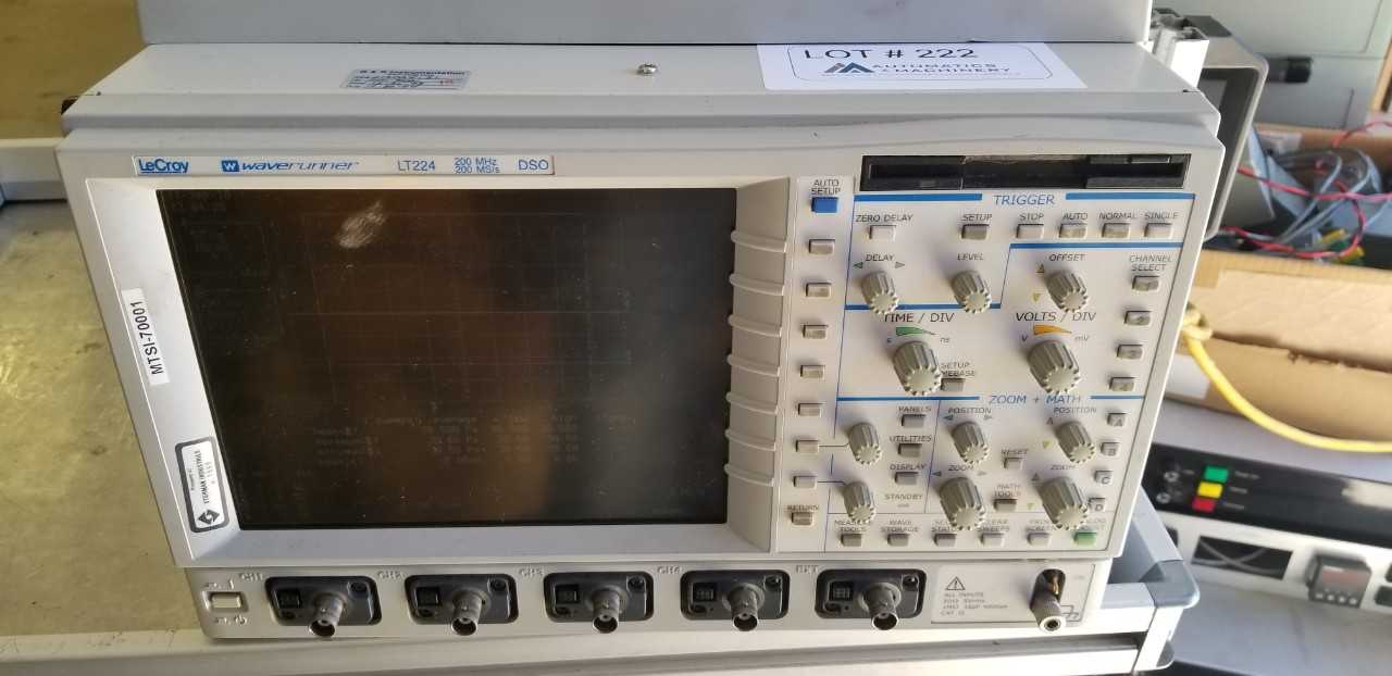 Lecroy Waverunner Oscilloscope - METAL INSPECTION EQUIPMENT Lecroy Waverunner Oscilloscope - METAL INSPECTION EQUIPMENT