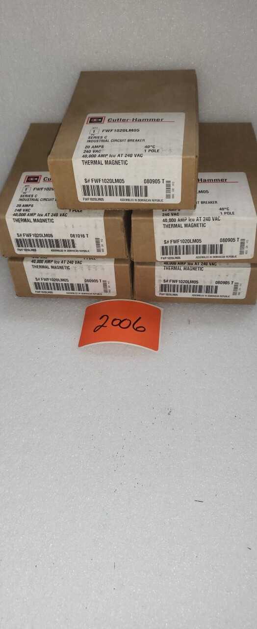NEW SURPLUS - CIRCUIT BREAKERS