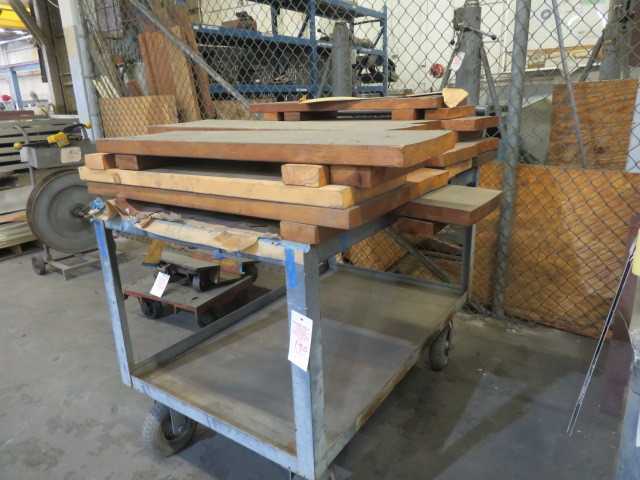 Metal Cart and Contents - MISCELLANEOUS